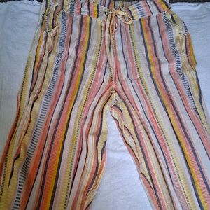 Striped Multicolor Pants